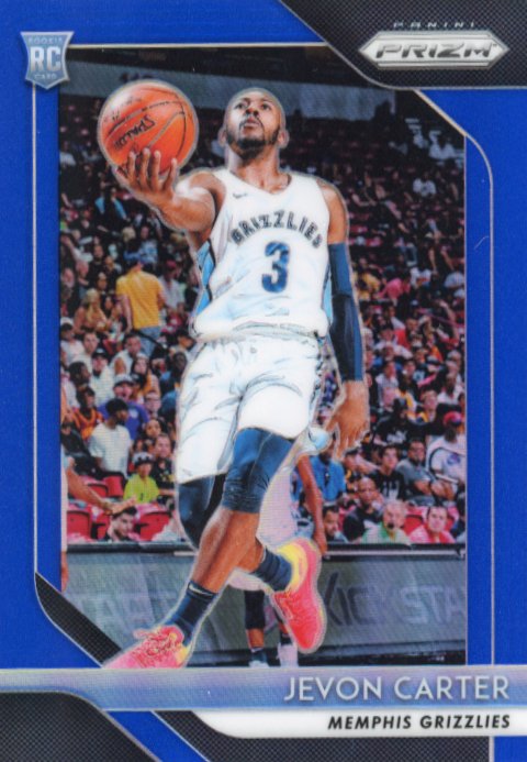 2018/19 Panini Prizm Jevon Carter #76 - Blue #/199 Grizzlies