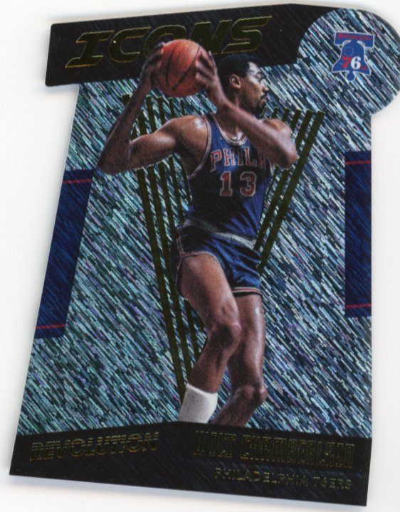 2015/16 Panini Revolution Wilt Chamberlain Icons #3 - 76ers