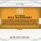 2023 Panini National Treasures Bill Mazeroski Field Pass #FPS-BM - Autograph #/25 Pirates