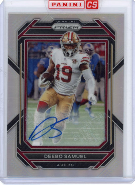 2022 Panini Prizm Deebo Samuel #265 - Silver Autograph 49ers