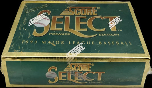 1993 Score Select Premier Edition Baseball Hobby Box