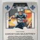 2019 Panini Rookies & Stars Christian McCaffrey Crusade #CS-CM - Gold #/10 PSA 9 Panthers