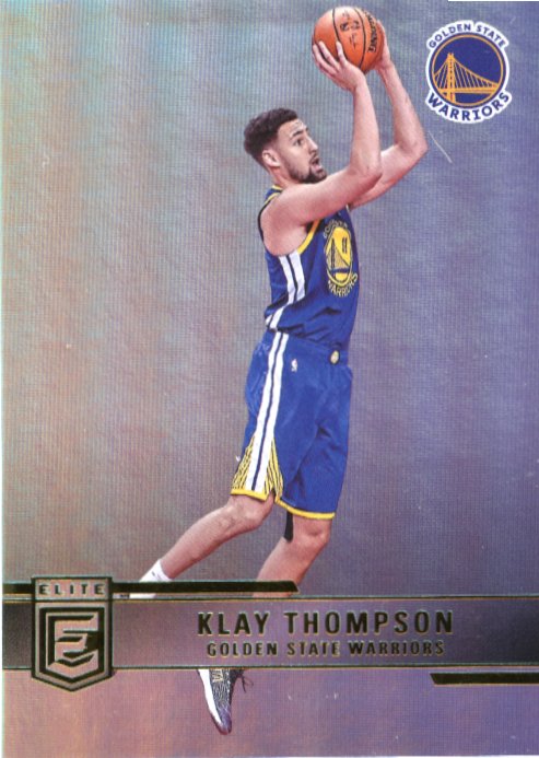 2021/22 Panini Donruss Elite Klay Thompson #136 - Foil Warriors