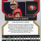 2021 Panini Prizm Trey Lance RC #333 - Blue Shimmer #/25 49ers