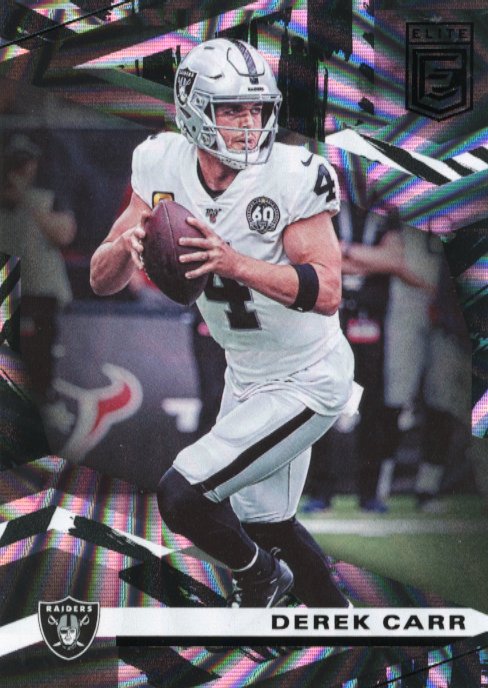 2020 Panini Donruss Elite Derek Carr Razzle Dazzle #46 - Case Hit