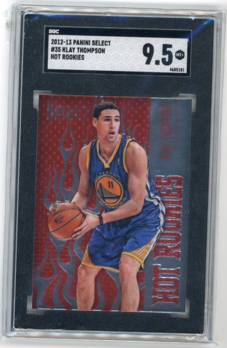 2012/13 Panini Select Klay Thompson Hot Rookies #35 - Red SGC 9.5 Warriors