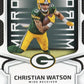 2023 Panini Certified Christian Watson #MS82 - Pink Autograph #/75 Packers