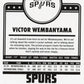 2023/24 Panini NBA Hoops Victor Wembanyama RC #298 - Spurs