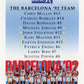 1992 Skybox USA Basketball 'Barcelona' - 3-Card Set