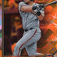 2022 Bowman Chrome Diego RIncones #BCP-65 - #/50 Orange Sapphire