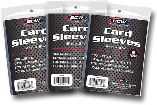 BCW Standard Card Sleeves - 100 pack