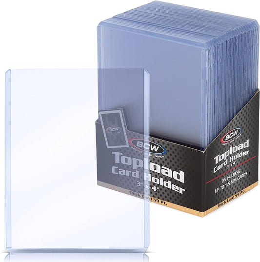 BCW Toploader Card Holder - 60pt