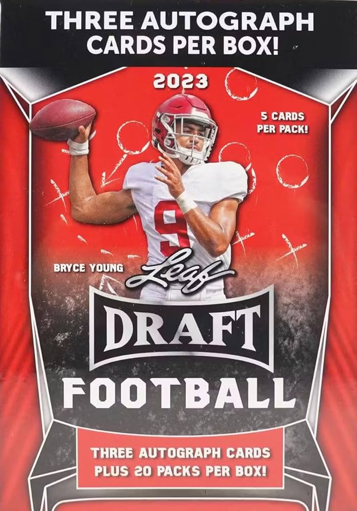 2023 Leaf Draft Football Blaster Box