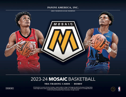 PRESALE - 2023/24 Panini Mosaic Basketball Hobby Box