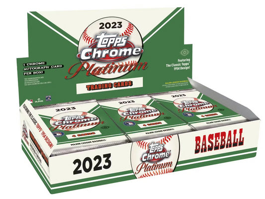 2023 Topps Chrome Platinum Anniversary Baseball Hobby Box