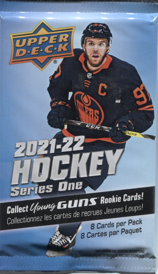 2021/22 Upper Deck Series One Hockey Gravity Pack