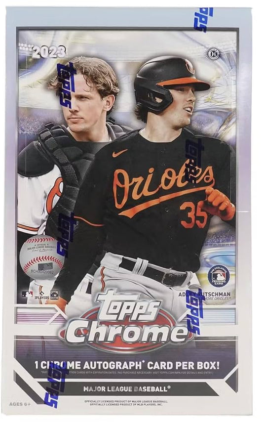 2023 Topps Chrome Baseball Hobby Box