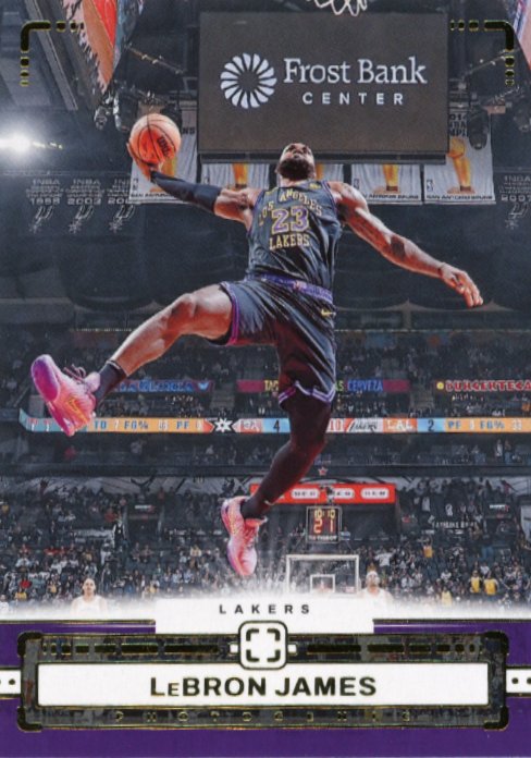 2023/24 Panini Photogenic LeBron James #41 - Lakers