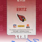 2022 Panini Contenders Zach Ertz Inscriptions #PI-ZER - Pink Autograph #/100 Cardinals