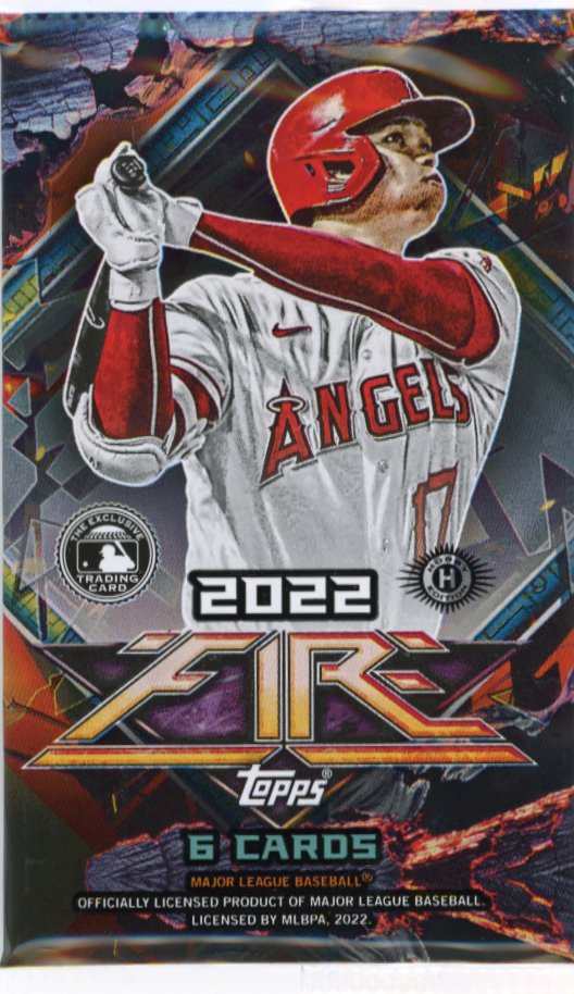 2022 Topps Fire Baseball Hobby Pack