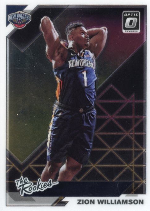 2019/20 Donruss Optic Zion Williamson RC #1 - Pelicans