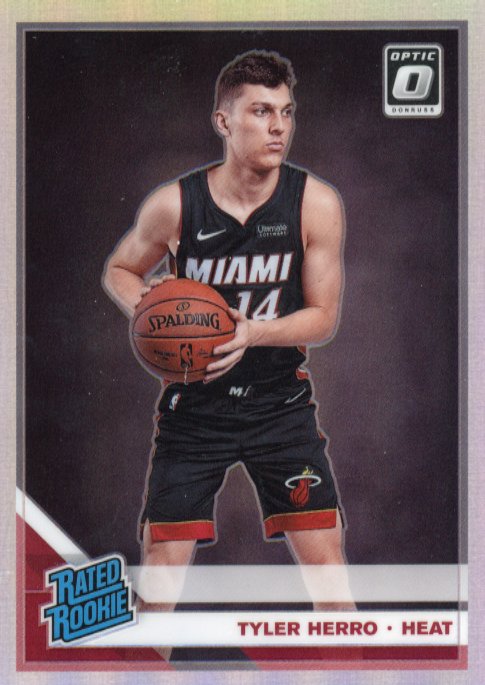 2019/20 Donruss Optic Tyler Herro RC #172 - Holo Heat