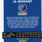 2019/20 Donruss Optic Ja Morant RC #2 - Grizzlies