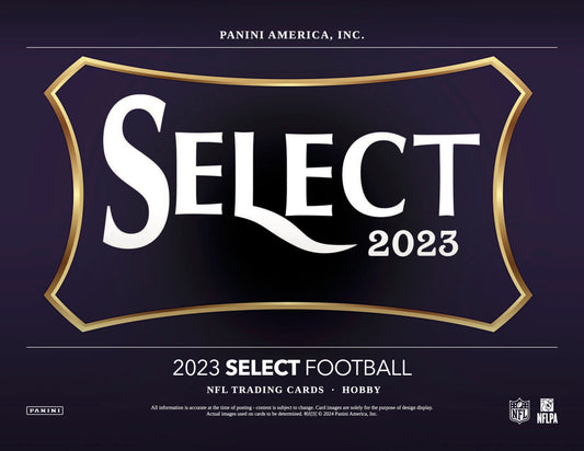 PRESALE - 2023 Panini Select Football Hobby Box