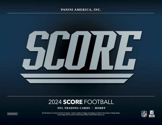 PRESALE - 2024 Panini Score Football Hobby Box