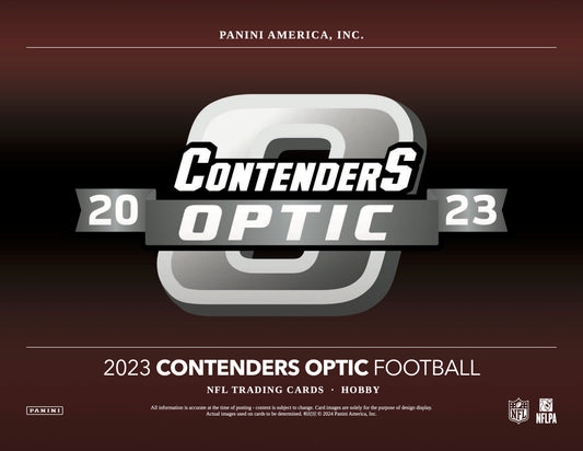 PRESALE - 2023 Panini Contenders Optic Football Hobby Box