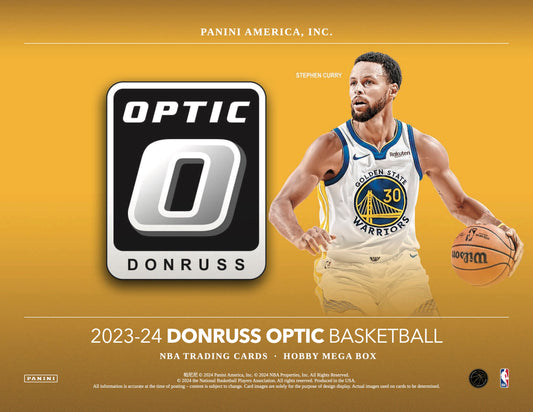 PRESALE - 2023/24 Panini Donruss Optic Basketball Hobby Mega Box