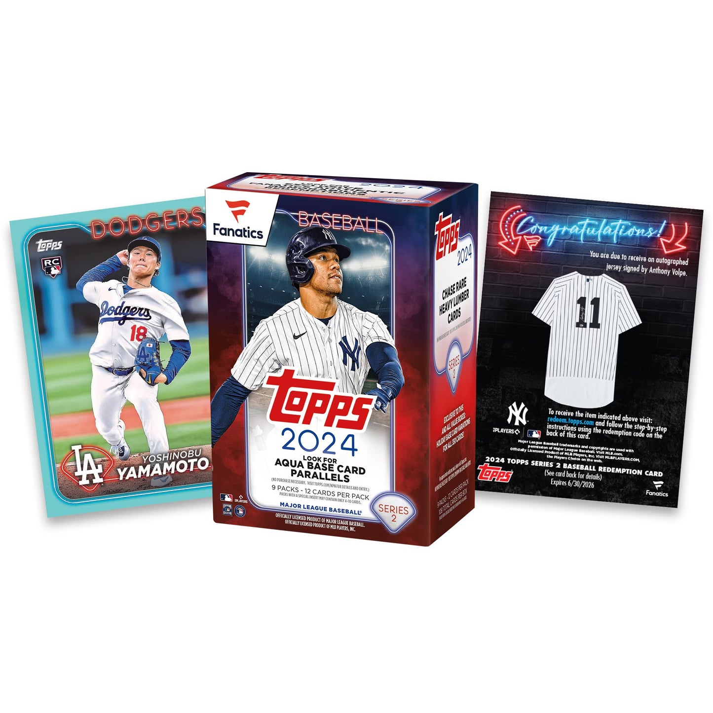 2024 Topps Series 2 Baseball Fanatics Exclusive Blaster Box