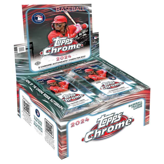 2024 Topps Chrome Baseball Jumbo Box