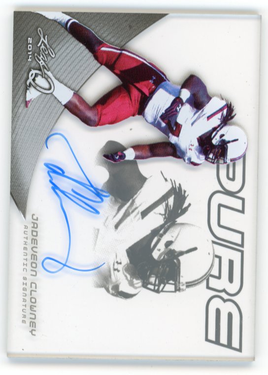 2014 Leaf Jadeveon Clowney Pure #P-JC1 - Autograph Gamecocks