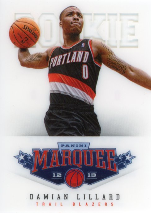 2013 Panini Marquee Damian Lillard RC #461 - Trailblazers