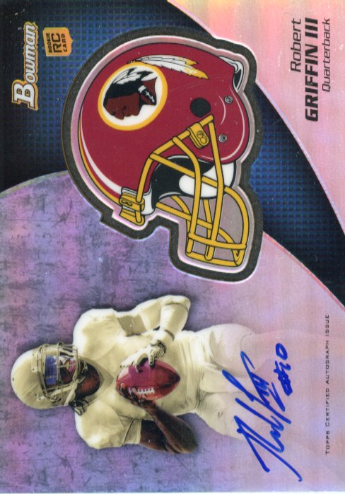 2012 Topps Draft Robert Griffin III RC #BCRA-RG - Autograph Commanders