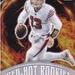 2022 Panini Optic Brock Purdy Red Hot Rookies RC #RHR-1 - 49ers