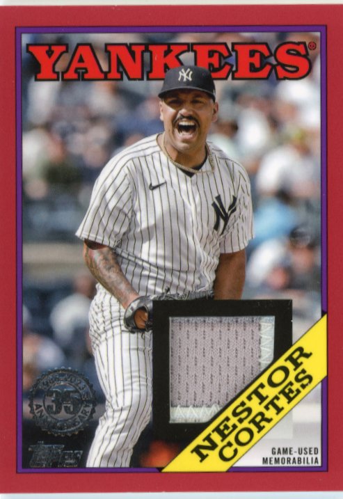 2023 Topps Nestor Cortes #88R-NC - Patch Yankees