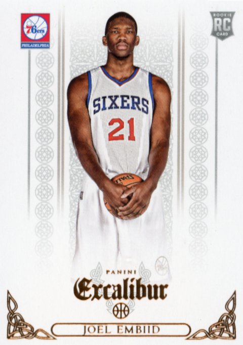 2015 Panini Excalibur Joel Embiid RC #178 - 76ers