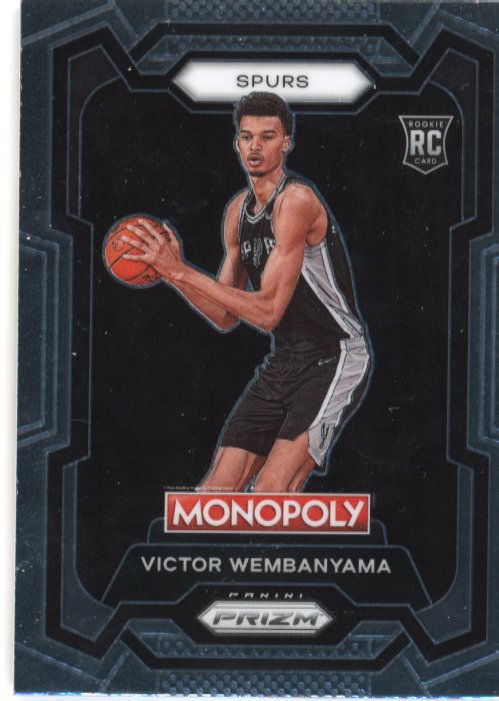 2024 Panini Prizm Victor Wembanyama Monopoly RC #81 - Spurs