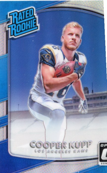 2017 Panini Optic Cooper Kupp Rated Rookie RC #179 - Refractor Rams