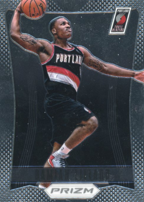 2012 Panini Prizm Damian Lillard RC #245 - Trailblazers