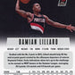 2012 Panini Prizm Damian Lillard RC #245 - Trailblazers