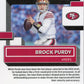 2022 Panini Optic Brock Purdy Rated Rookie RC #277 - Pink 49ers