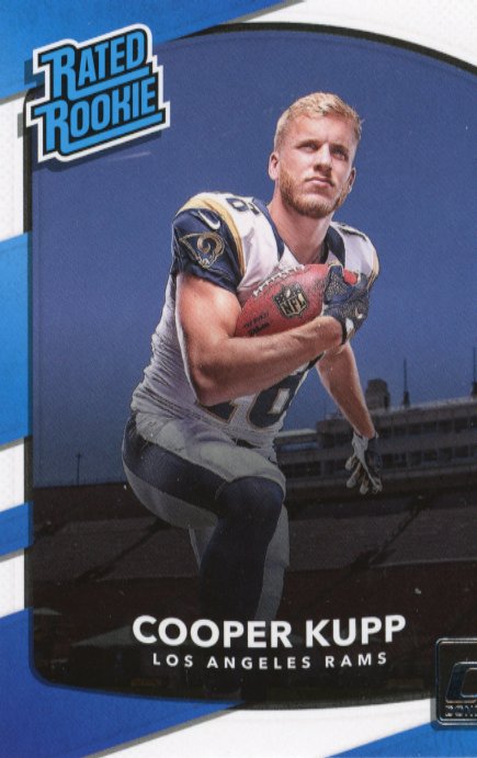 2017 Panini Donruss Cooper Kupp Rated Rookie RC #329 - Rams