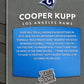 2017 Panini Donruss Cooper Kupp Rated Rookie RC #329 - Rams