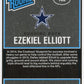 2016 Panini Optic Ezekiel Elliot Rated Rookie RC #168 - Cowboys