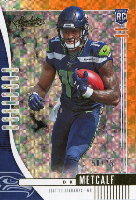 2019 Panini Absolute DK Metcalf RC #114 - Seahawks