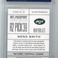 2013 Panini Prestige Geno Smith NFL Passport RC #6 - Autograph PSA 10 Jets