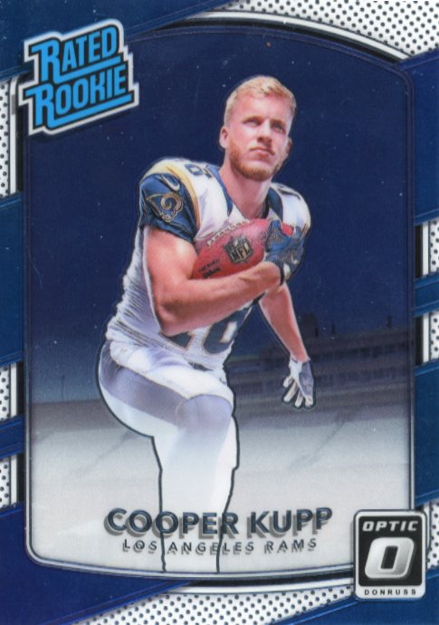 2017 Panini Donruss Optic Cooper Kupp Rated Rookie RC #179 - Rams